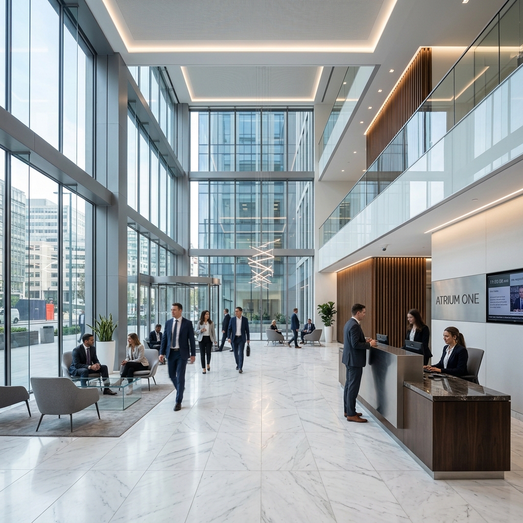 slider building lobby